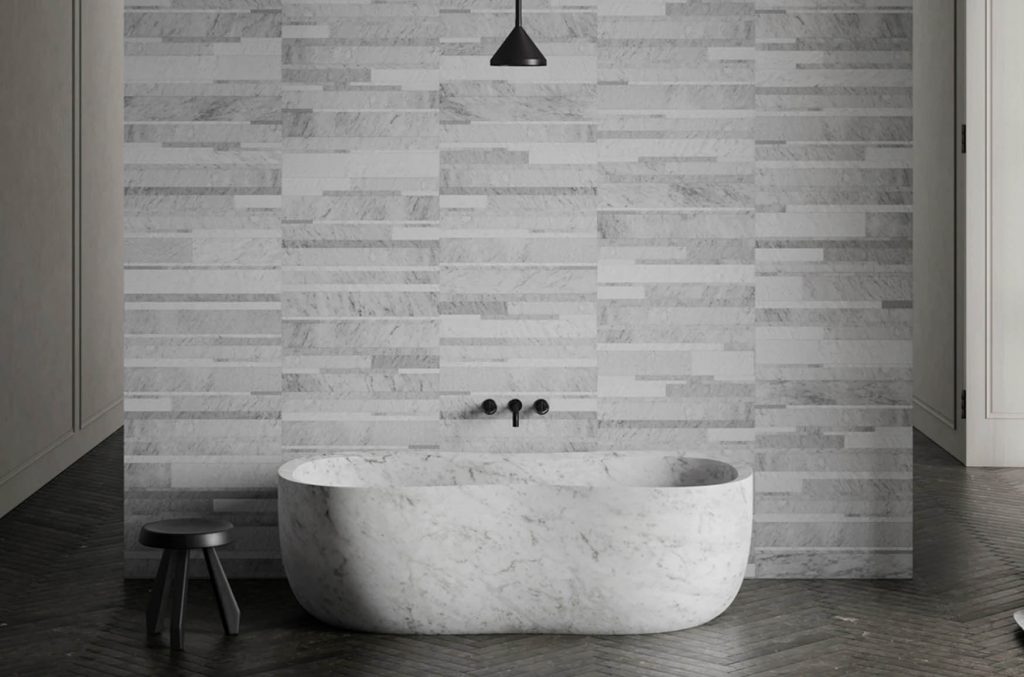 Anima bathtub, designed by New York firm Yabu Pushelberg